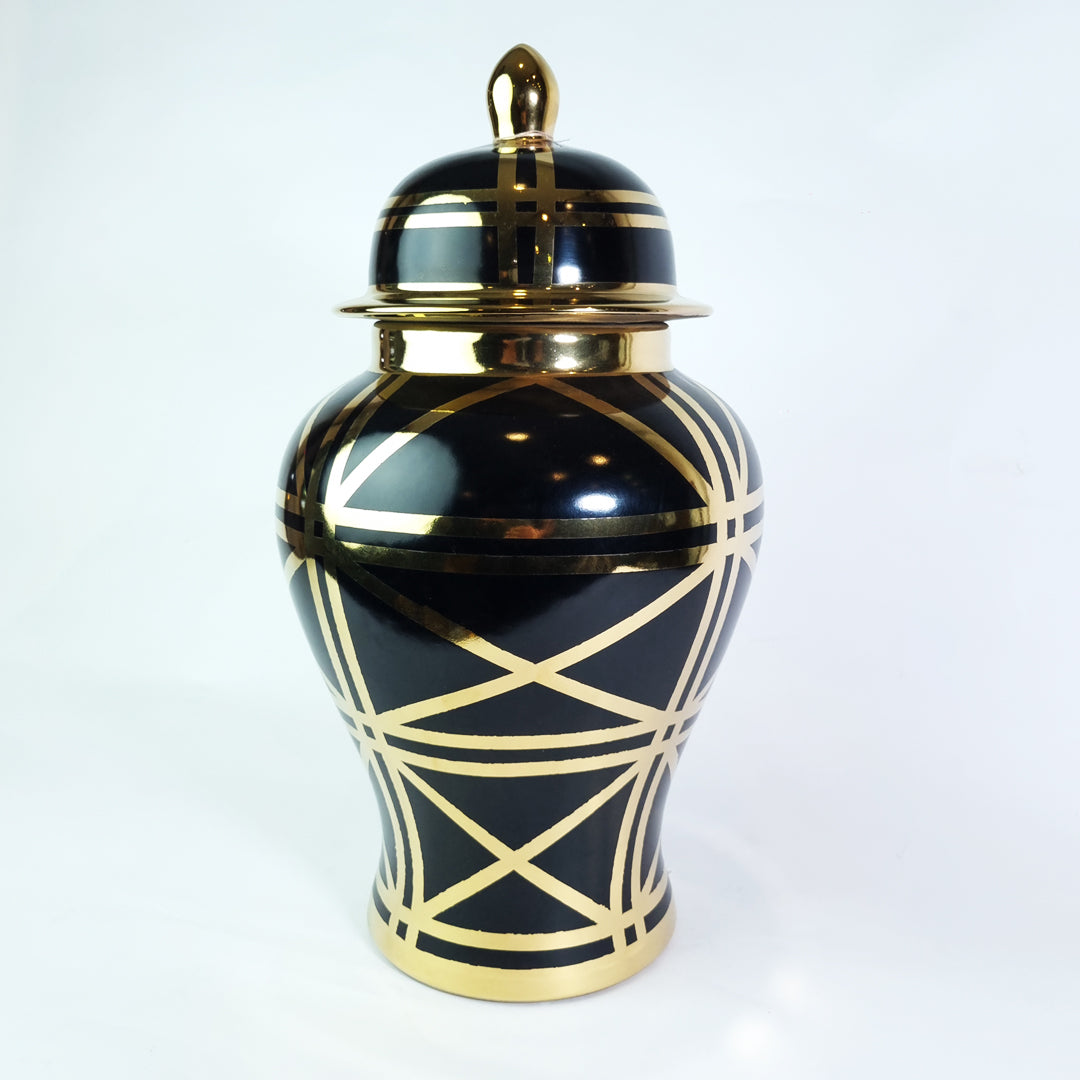 Black Goblet Vase