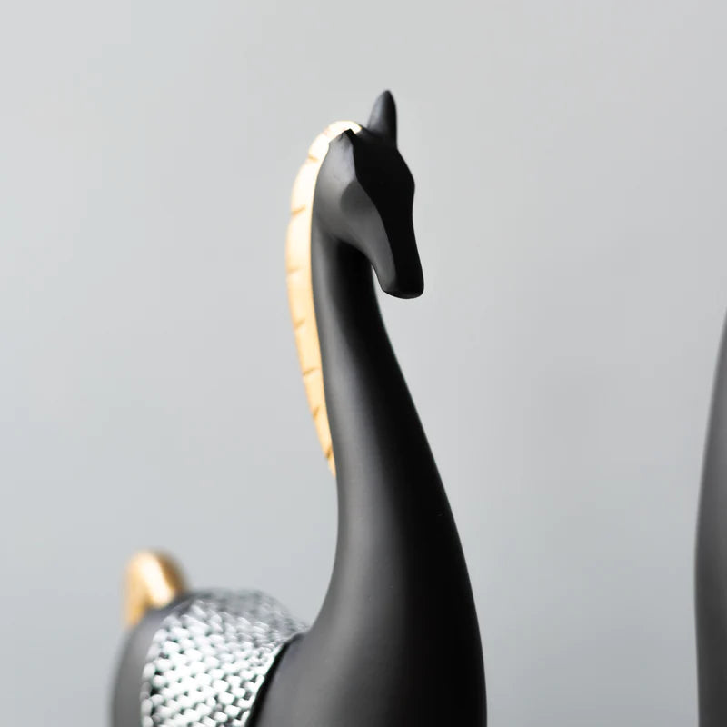 Tranquil Horse Sculptures