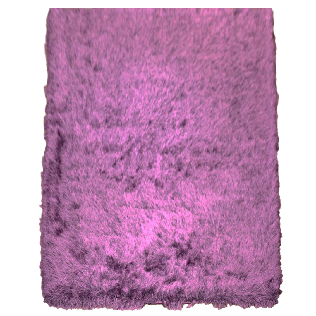 Purple Shaggy Rug